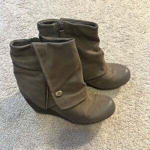 Blowfish Mini Brown leather boots